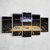 FedEx Forum Stadium Canvas Prints Memphis Grizzlies Wall Art Basketball,Multi Panels,Sport Stadium Art Prints, Fan Gift