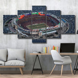 Fedex Field Aerial View, Stadium Canvas, Sport Art, Large Canvas, Multi Panels, Canvas Prints Wall Art Decor