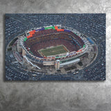 Fedex Field Aerial View, Stadium Canvas, Sport Art, Gift for him, Fan Gift, Canvas Prints Wall Art Decor