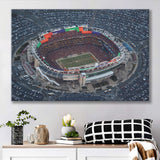 Fedex Field Aerial View, Stadium Canvas, Sport Art, Gift for him, Fan Gift, Canvas Prints Wall Art Decor