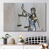 Femida Gift for Lawyer Office Decor Canvas Prints Wall Art Home Decor - Painting Canvas, Ready to hang