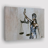 Femida Gift for Lawyer Office Decor Canvas Prints Wall Art Home Decor - Painting Canvas, Ready to hang