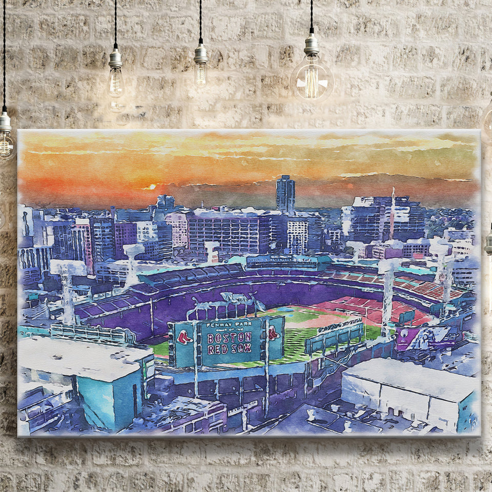 Fenway Park Print: Fenway Park Poster Boston Red Sox Gifts 