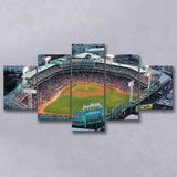 Fenway Park Aerial View, Stadium Canvas, Sport Art, Large Canvas, Multi Panels, Canvas Prints Wall Art Decor
