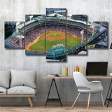 Fenway Park Aerial View, Stadium Canvas, Sport Art, Large Canvas, Multi Panels, Canvas Prints Wall Art Decor