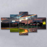 Fenway Park Boston Massachusetts, Stadium Canvas, Sport Art, Large Canvas, Multi Panels, Canvas Prints Wall Art Decor