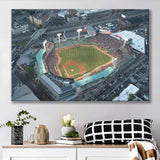 Fenway Park Top View, Stadium Canvas, Sport Art, Gift for him, Fan Gift, Canvas Prints Wall Art Decor