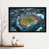 Fenway Park Top View, Stadium Canvas, Sport Art, Gift for him, Framed Canvas Prints Wall Art Decor, Framed Picture