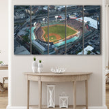 Fenway Park Top View, Stadium Canvas, Sport Art, Gift for him, Multi Panels B, Canvas Prints Wall Art Decor