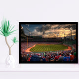 Fenway Park Baseball Stadium, Boston, Usa Art Prints Wall Decor - Painting Prints, Wall Art, Fan Gift, For Sale