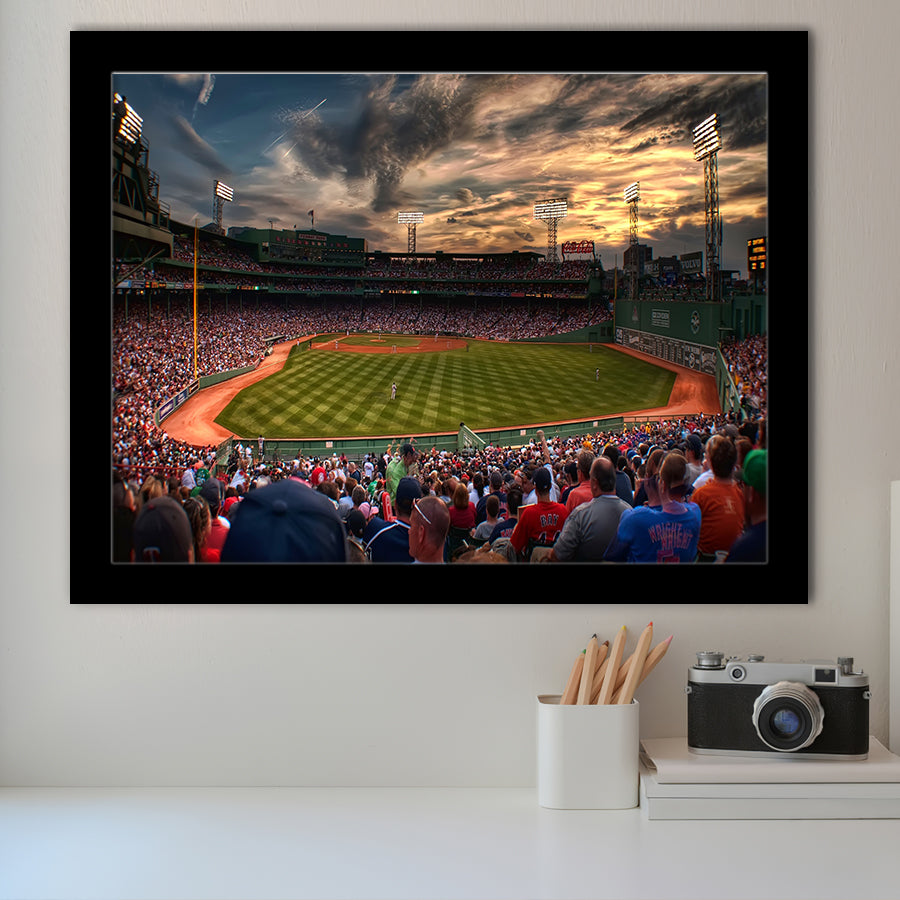 Fenway Park Baseball Stadium, Boston, Usa Art Prints Wall Decor - Painting Prints, Wall Art, Fan Gift, For Sale