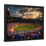 Fenway Park Baseball Stadium, Boston, Usa Art Prints Wall Decor - Painting Prints, Wall Art, Fan Gift, For Sale