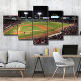 Fenway Park in Boston, Stadium Canvas, Sport Art, Large Canvas, Multi Panels, Canvas Prints Wall Art Decor