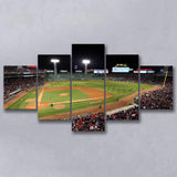 Fenway Park in Boston, Stadium Canvas, Sport Art, Large Canvas, Multi Panels, Canvas Prints Wall Art Decor