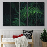 Fern 5 Piece B Canvas Prints Wall Art Decor, Multi Panels,Large Canvas, Home Decor