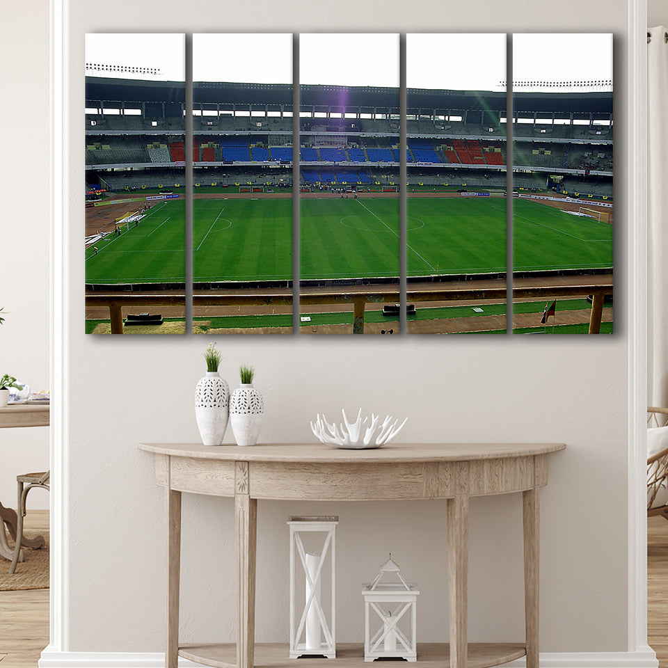 Feroz Shah Kotla Stadium, Stadium Canvas, Sport Art, Gift for him, Multi Panels B, Canvas Prints Wall Art Decor