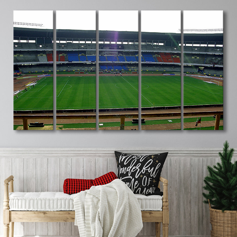 Feroz Shah Kotla Stadium, Stadium Canvas, Sport Art, Gift for him, Multi Panels B, Canvas Prints Wall Art Decor