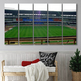 Feroz Shah Kotla Stadium, Stadium Canvas, Sport Art, Gift for him, Multi Panels B, Canvas Prints Wall Art Decor