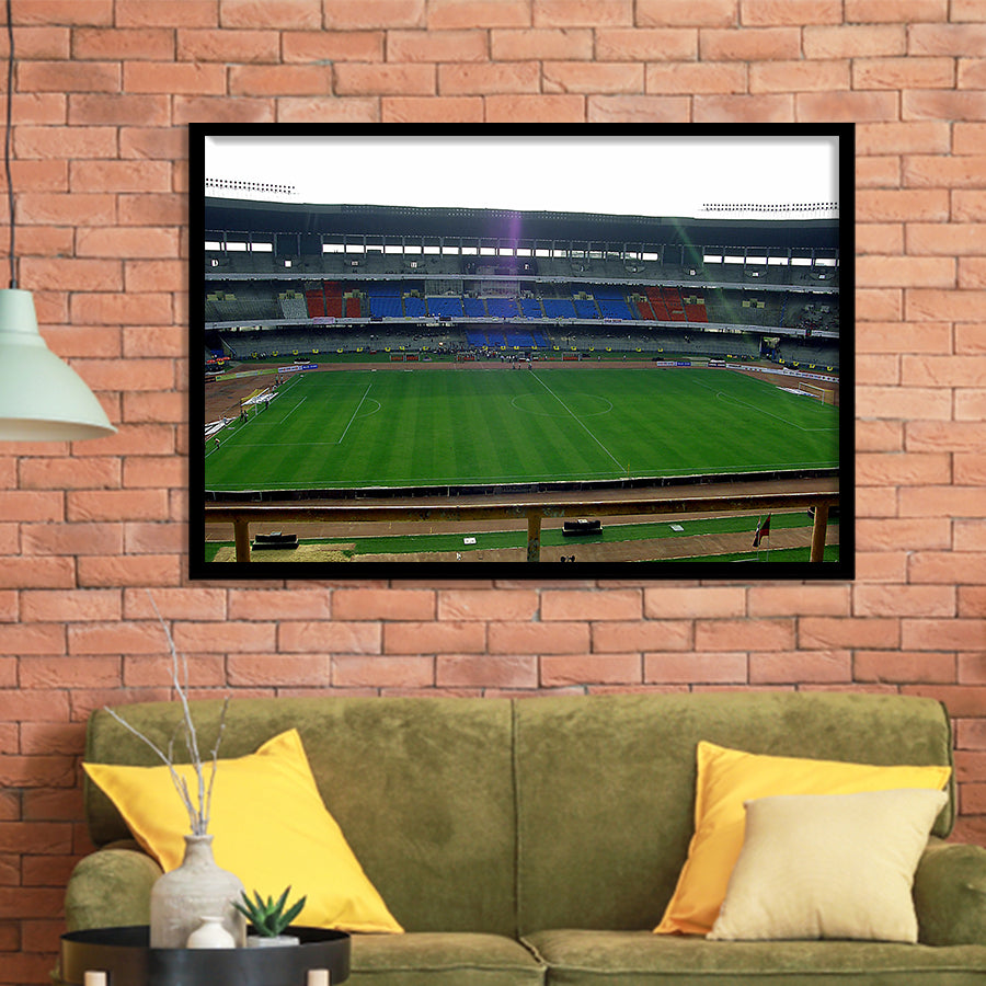 Feroz Shah Kotla Stadium, Stadium Canvas, Sport Art, Gift for him, Framed Art Prints Wall Art Decor, Framed Picture