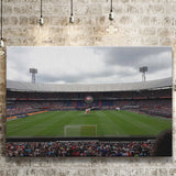 Feyenoord Stadion, Stadium Canvas, Sport Art, Gift for him, Fan Gift, Canvas Prints Wall Art Decor