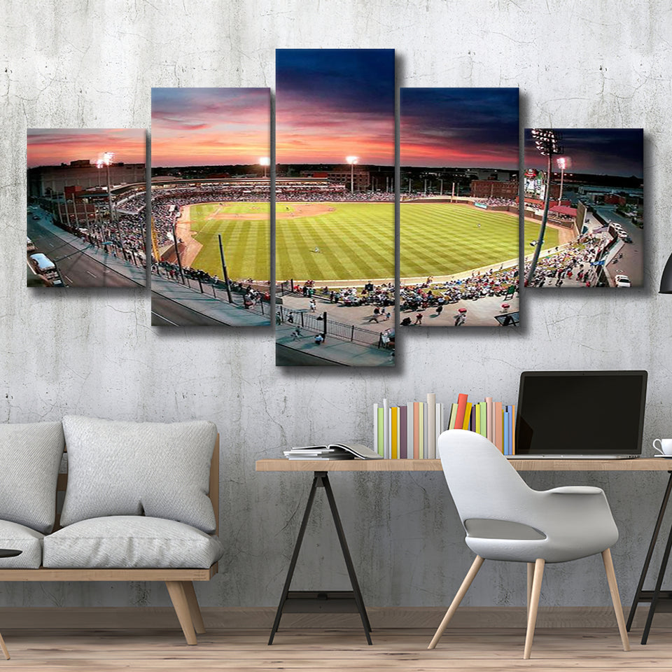 Fifth Third Field Dayton, Stadium Canvas, Sport Art, Large Canvas, Multi Panels, Canvas Prints Wall Art Decor