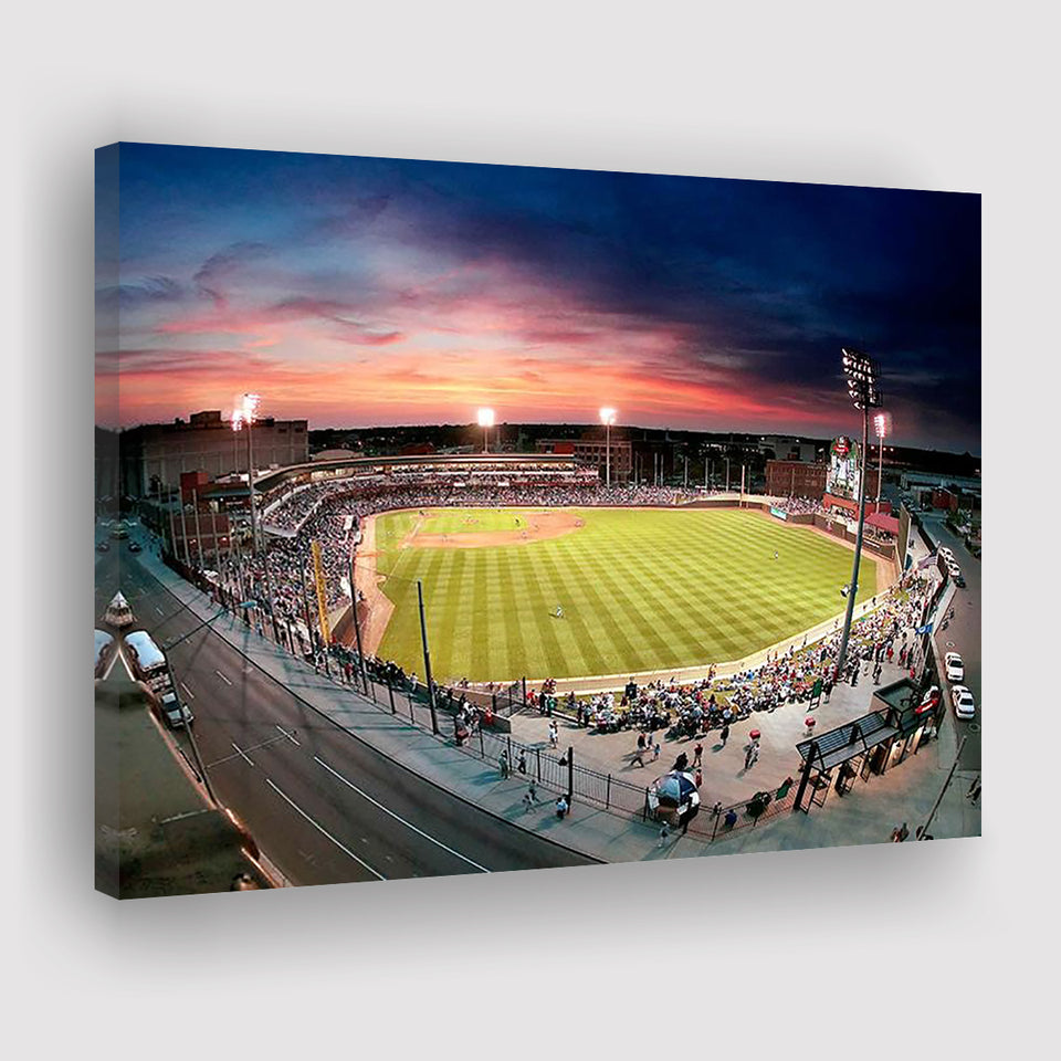 Fifth Third Field Dayton, Stadium Canvas, Sport Art, Gift for him, Fan Gift, Canvas Prints Wall Art Decor