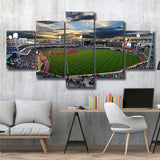 Fifth Third Field at Sunset, Stadium Canvas, Sport Art, Large Canvas, Multi Panels, Canvas Prints Wall Art Decor