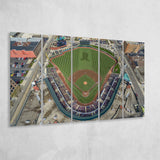 Fifth Third Field in Toledo Ohio, Stadium Canvas, Sport Art, Gift for him, Multi Panels B, Canvas Prints Wall Art Decor
