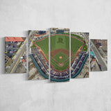 Fifth Third Field in Toledo Ohio, Stadium Canvas, Sport Art, Large Canvas, Multi Panels, Canvas Prints Wall Art Decor