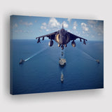 Fighter Pilot Gift Mcdonnell Douglas Av 8B Harrier Ii Airplane Canvas Prints Wall Art Decor - Painting Canvas, Art Prints, Ready to Hang