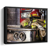 Firefighter Original Fireman Uniform Modern Art for Office Truck Framed Canvas Prints Wall Art Decor - Paiting Canvas, Art Prints