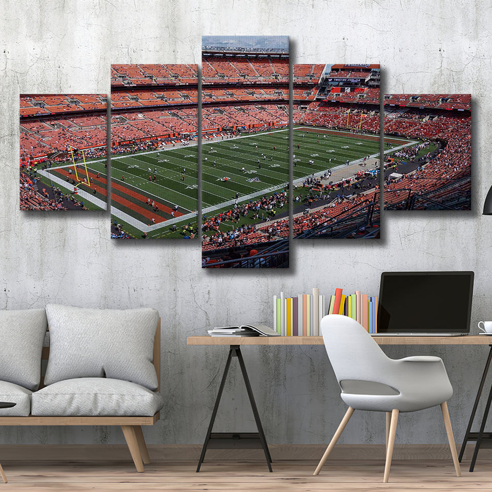 First Energy Stadium, Stadium Canvas, Sport Art, Large Canvas, Multi Panels, Canvas Prints Wall Art Decor