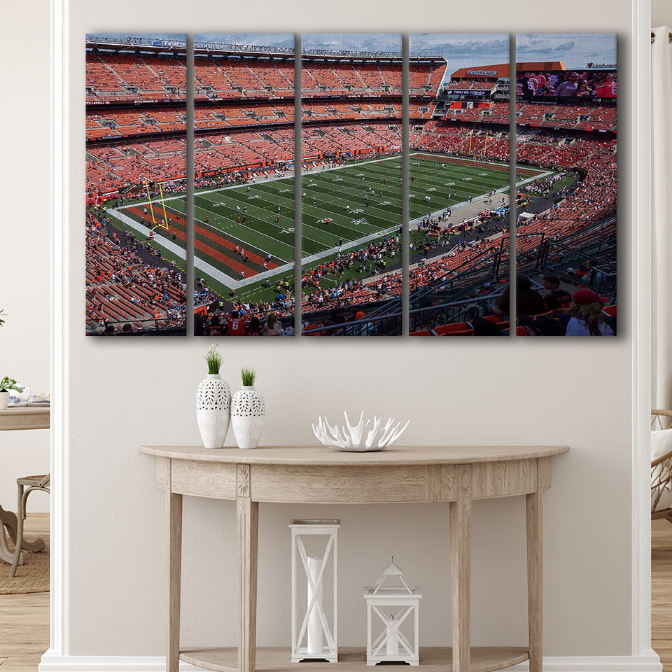 First Energy Stadium, Stadium Canvas, Sport Art, Gift for him, Multi Panels B, Canvas Prints Wall Art Decor