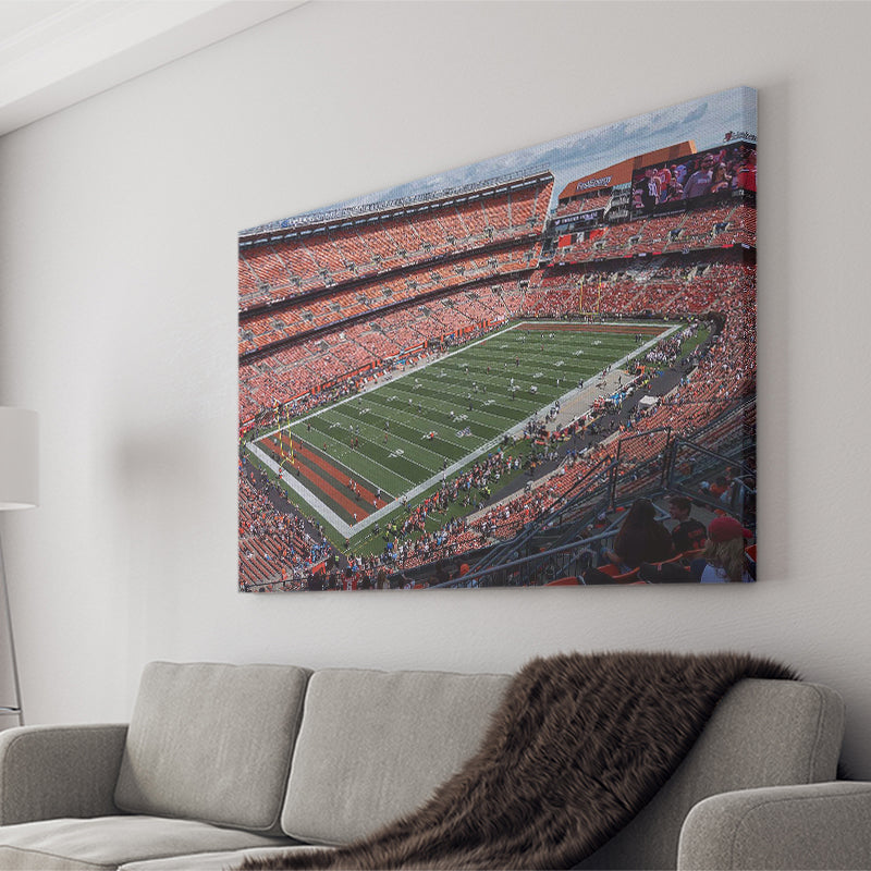 First Energy Stadium, Stadium Canvas, Sport Art, Gift for him, Fan Gift, Canvas Prints Wall Art Decor
