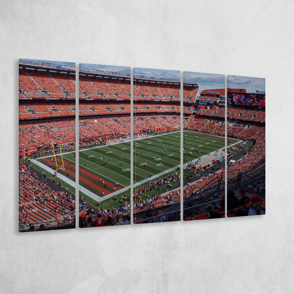 First Energy Stadium, Stadium Canvas, Sport Art, Gift for him, Multi Panels B, Canvas Prints Wall Art Decor