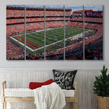 First Energy Stadium, Stadium Canvas, Sport Art, Gift for him, Multi Panels B, Canvas Prints Wall Art Decor