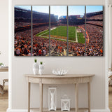 First Energy Stadium Wall Art Cleveland Browns Stadium Canvas Prints,Multi Panels B,Sport Stadium Art Prints, Fan Gift