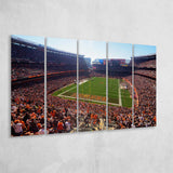 First Energy Stadium Wall Art Cleveland Browns Stadium Canvas Prints,Multi Panels B,Sport Stadium Art Prints, Fan Gift