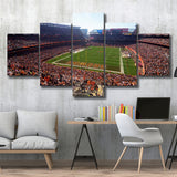 First Energy Stadium Wall Art Cleveland Browns Stadium Canvas Prints,Multi Panels,Sport Stadium Art Prints, Fan Gift