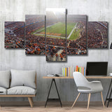 First Energy Wall Art Cleveland Browns Stadium Canvas Prints American,Multi Panels,Sport Stadium Art Prints, Fan Gift