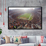 First Energy Wall Art Cleveland Browns Stadium Art Prints American,Sport Stadium Art Prints, Fan Gift, Wall Decor