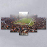 First Energy Wall Art Cleveland Browns Stadium Canvas Prints American,Multi Panels,Sport Stadium Art Prints, Fan Gift