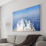 Fishing Charters In Santorini Canvas Wall Art - Canvas Prints, Prints For Sale, Painting Canvas,Canvas On Sale