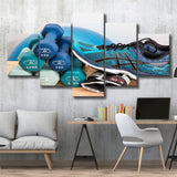 Fitness Motivation, Sporty Girl Gift Workout Motivation Fitness Multi Panels,Canvas Prints Wall Art Home Decor