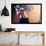 Fitness Room Canvas Wall Art - Framed Art, Prints For Sale, Painting For Sale, Framed Canvas, Painting Canvas