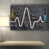 Fitness Wall Art Workout Wall Art Fitness Decor Canvas Prints Wall Art Decor - Painting Canvas,Home Decor, Ready to Hang