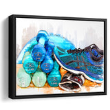 Fitness Framed Canvas Prints Wall Art Decor - Painting Canvas, Framed Picture, Home Decor