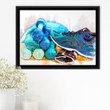 Fitness Framed Canvas Prints Wall Art Decor - Painting Canvas, Framed Picture, Home Decor