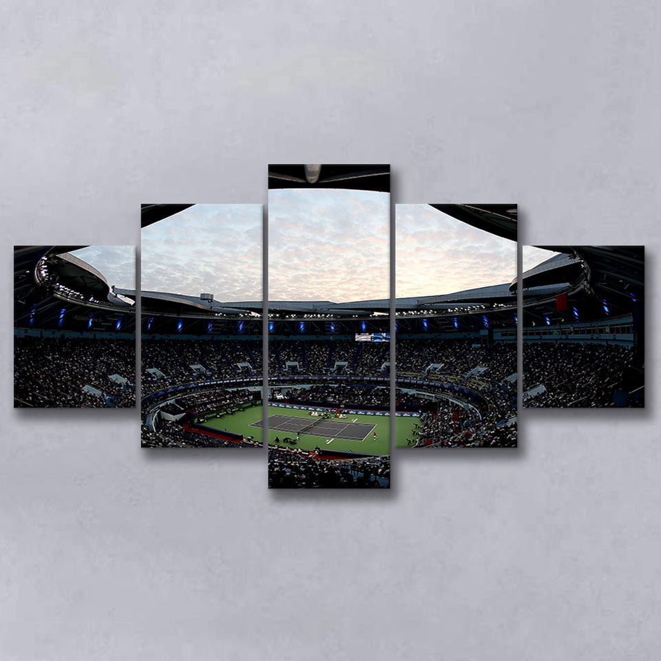 Floodlight Impressive Stadium, Stadium Canvas, Sport Art, Large Canvas, Multi Panels, Canvas Prints Wall Art Decor