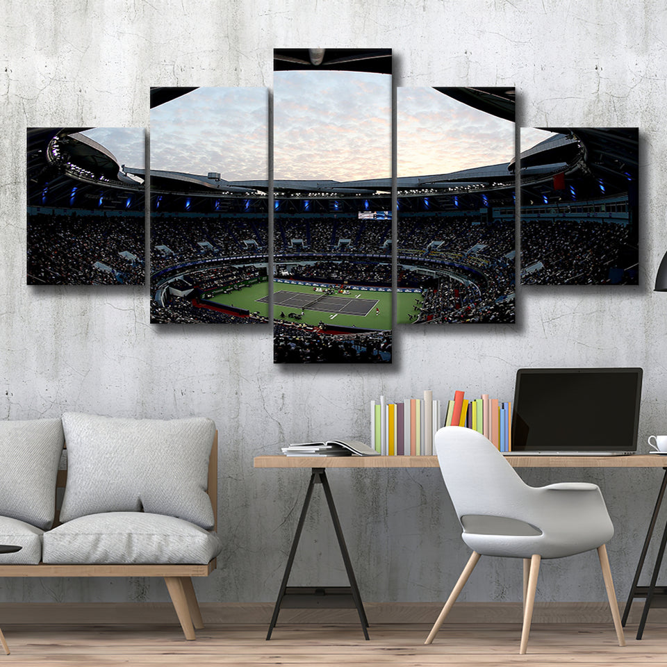 Floodlight Impressive Stadium, Stadium Canvas, Sport Art, Large Canvas, Multi Panels, Canvas Prints Wall Art Decor